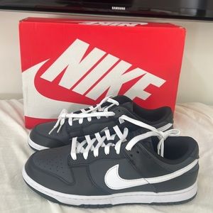 Nike Dunk Low Retro Blk/Wht-off Noir sz 10 NIB